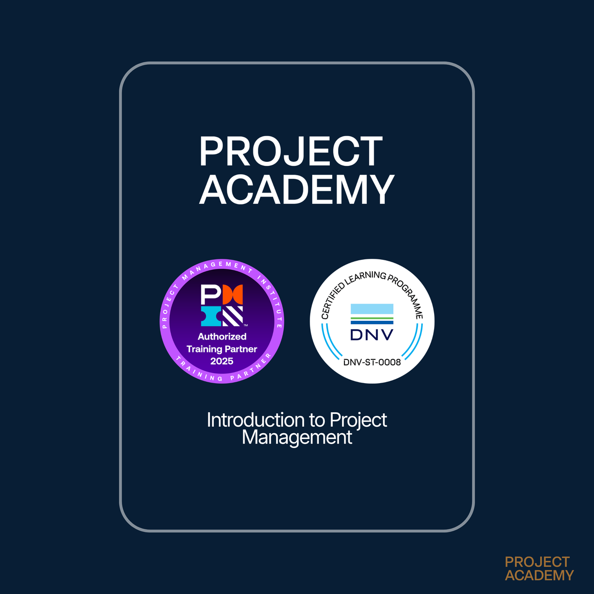Introduction to Project Management